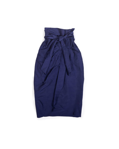 Tulip Skirt - Sapphire - Silk