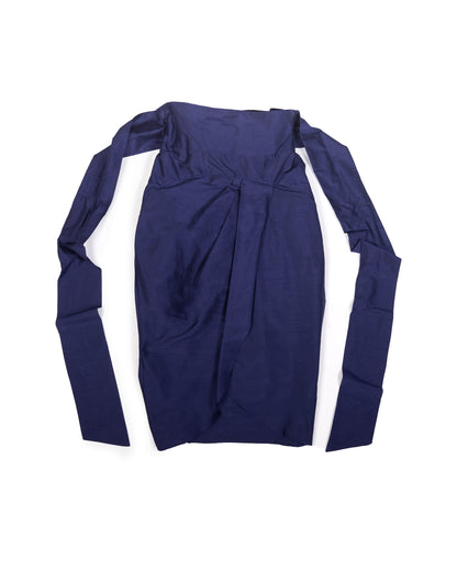 Tulip Skirt - Sapphire - Silk