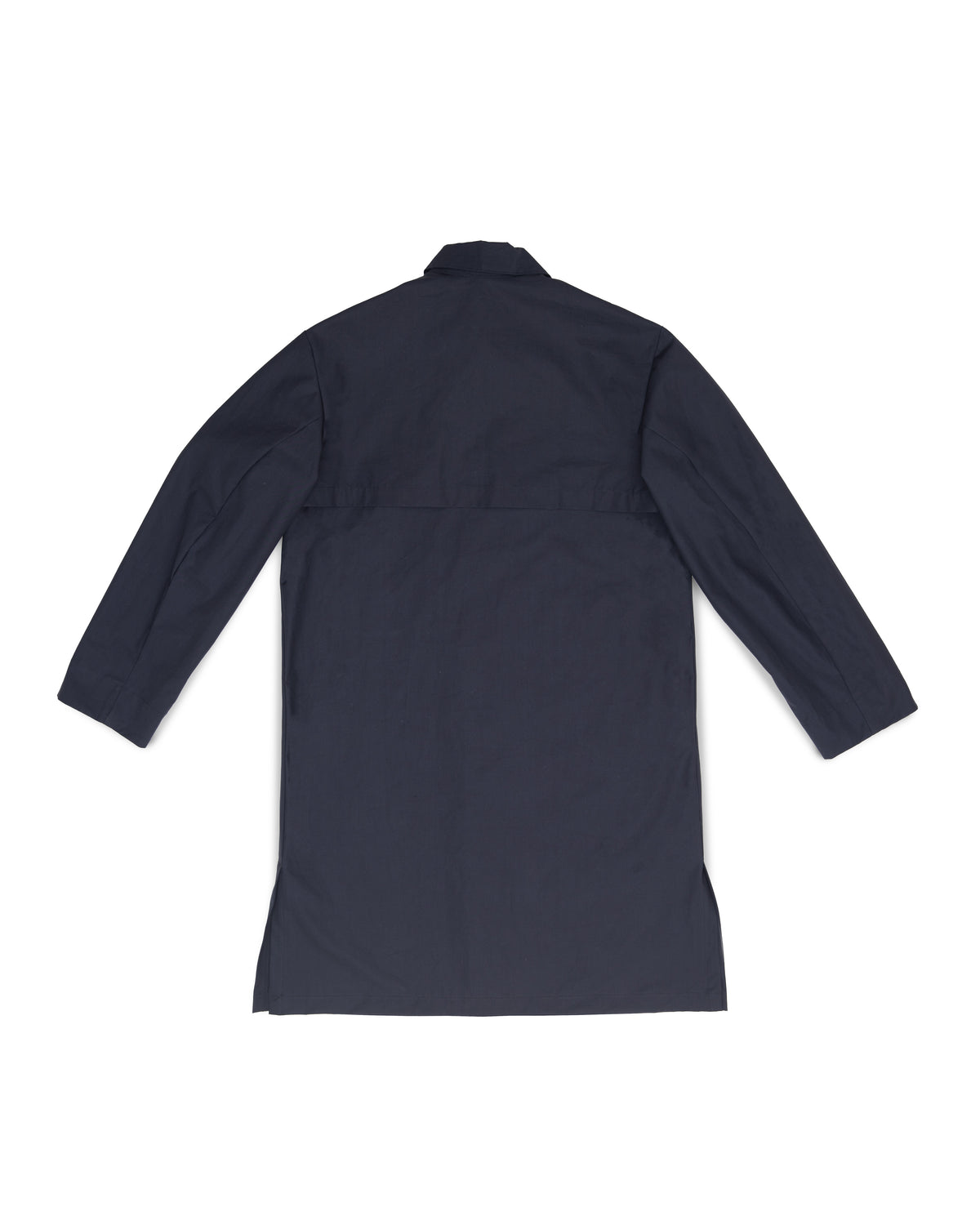 Tyfa Coat - Deep Navy - Coated Cotton