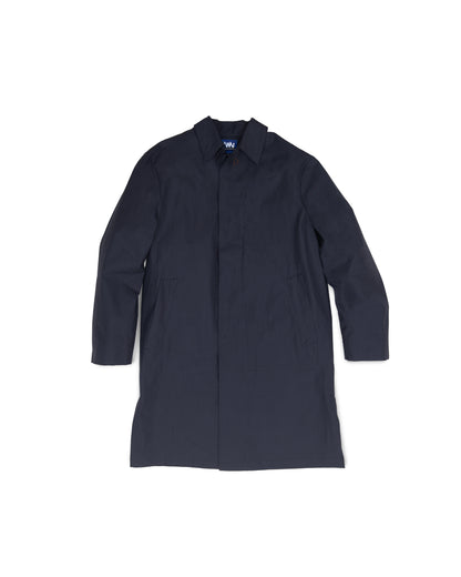 Tyfa Coat - Deep Navy - Coated Cotton