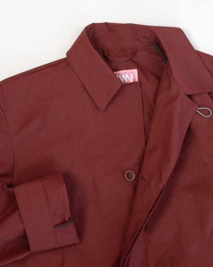 Tyfa Coat - Sienna - Coated Cotton