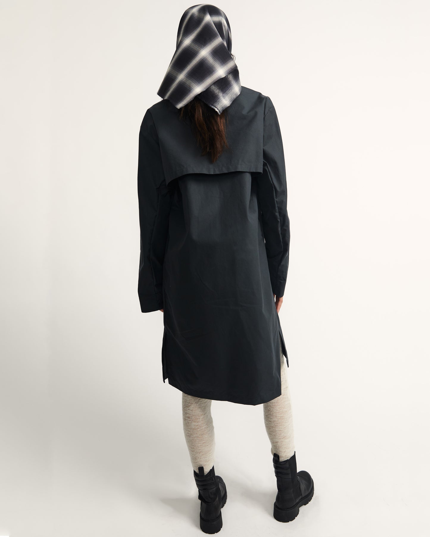 Tyfa Coat - Carbon - Storm Coated Cotton