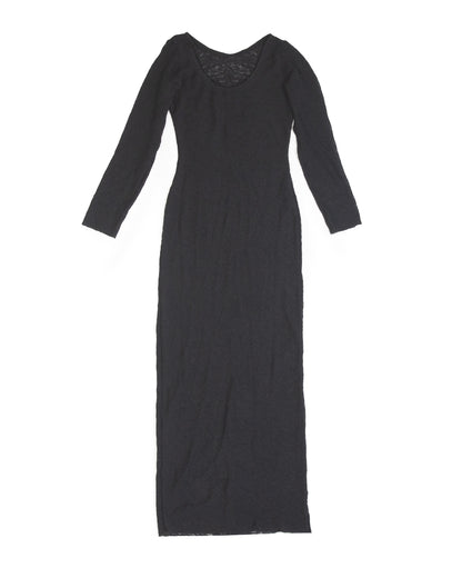Willow Dress - Black - Cloud Wool Jersey