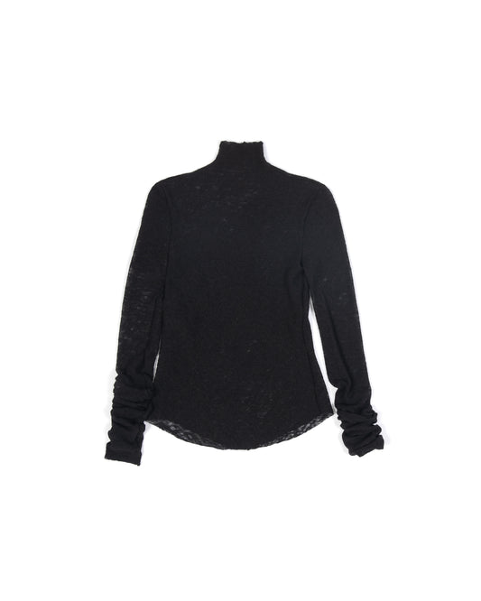 Willow Top - Black - Cloud Wool Jersey