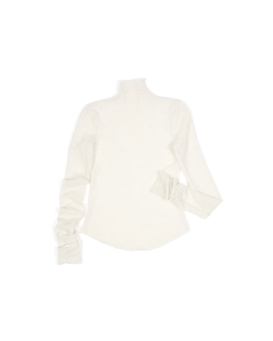 Willow Top - Ecru - Cloud Wool Jersey