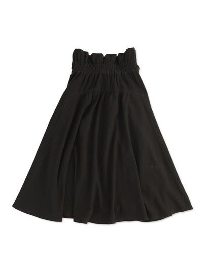 Zia Skirt - Black - Dobby