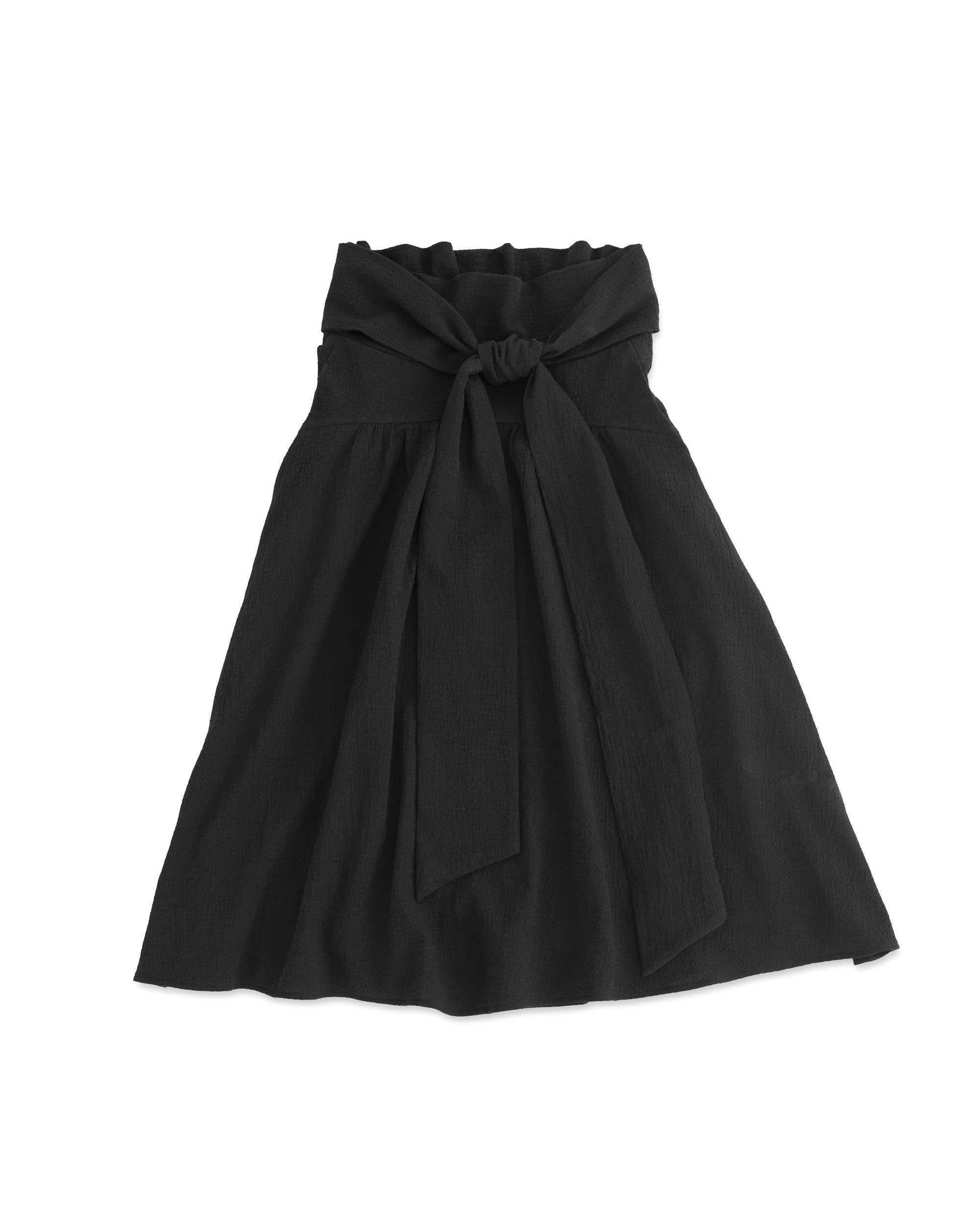 Zia Skirt - Black - Dobby – LWN