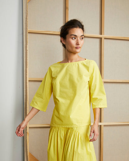 Zia Tunic - Meyer- Typewriter Poplin