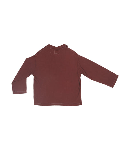 Agave Top - Reynolds Brown - Soft Slub Cotton