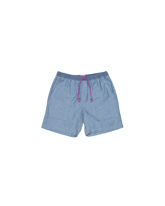 Cosmos Short - Heather Rain - Cotton Twill