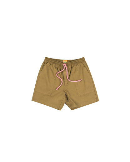 Cosmos Short - Olive - Washed Twill