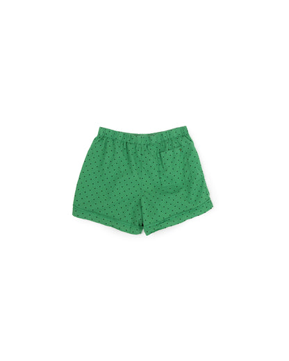 Hawthorn Short - Grass - Dotty Poplin