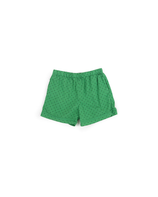 Hawthorn Short - Grass - Dotty Poplin