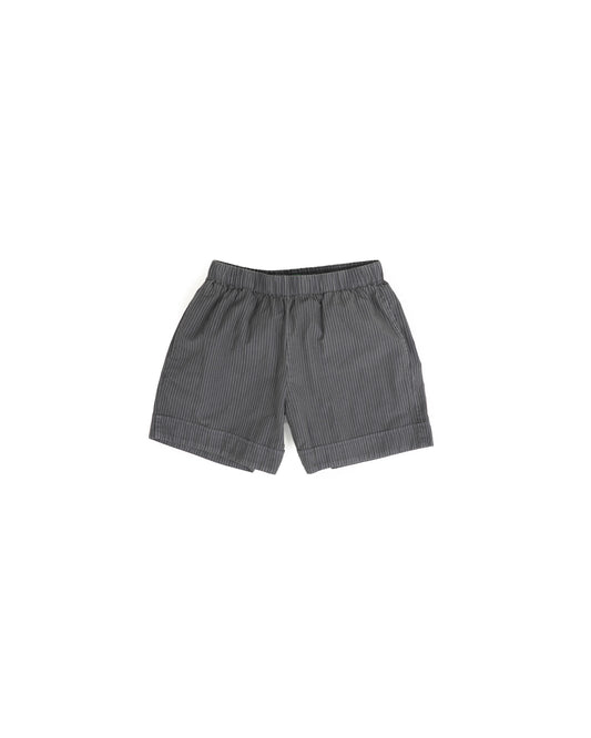 Hawthorn Short  - Grass - Pencil Stripe