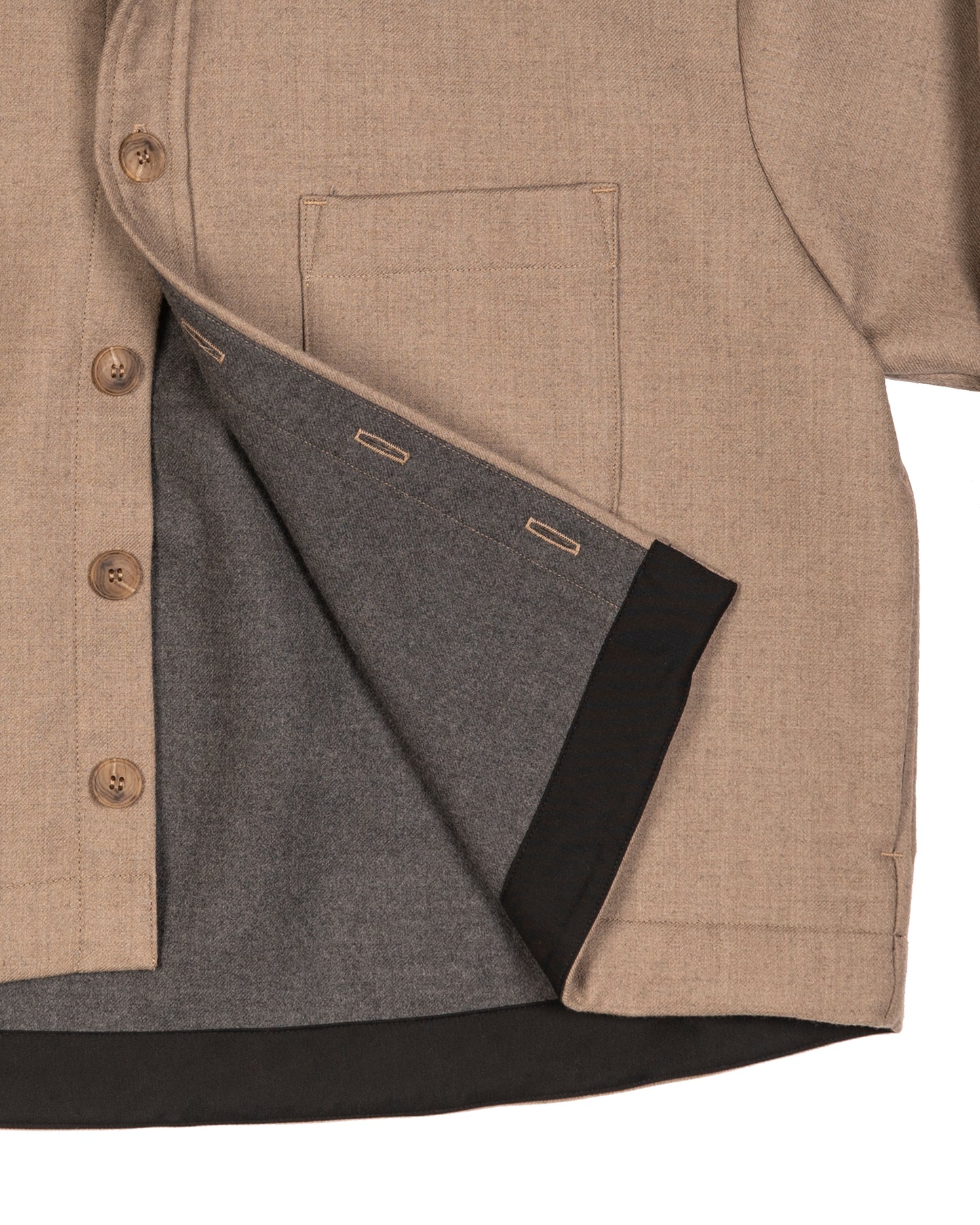 Lico Jacket - Sand - Double Faced Wool
