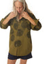 Oz Shirt - Army Spray Dot - Cotton Twill 3