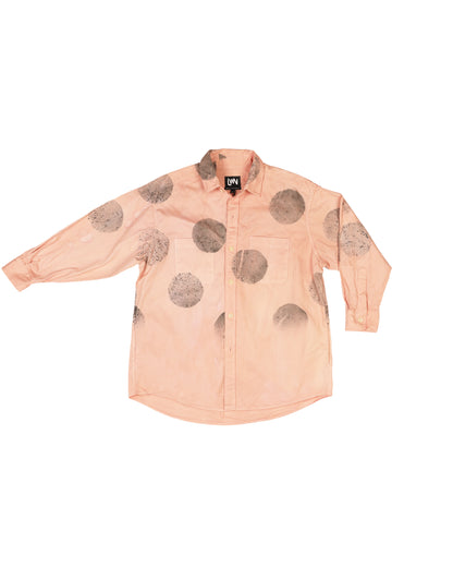 Oz Shirt - Carnation Spray Dot - Cotton Twill